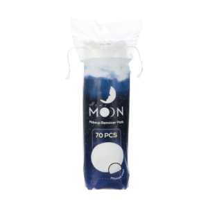 پد پاک کننده آرایش هوم مون مدل pure cotton بسته 70 عددی